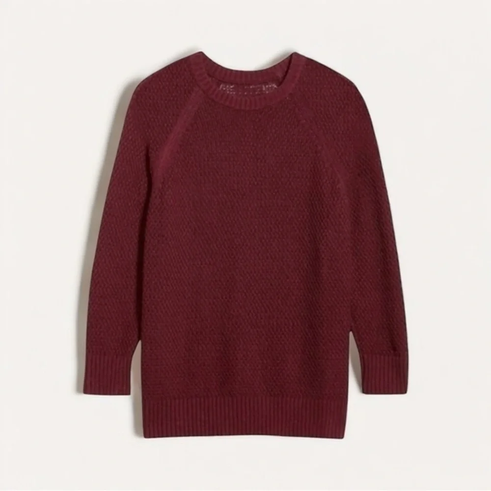 NWT Oversized Loose Textured Tunic Sweater Size XS